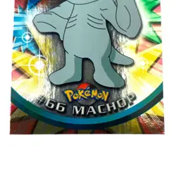 Pokemon 1999 Topps Pokemon Tv Machop 66 Holo Foil - Image 4