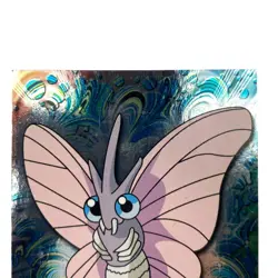 Pokemon 49 Venomoth Holo 1999 Topps Trading Cards Rare - Image 5