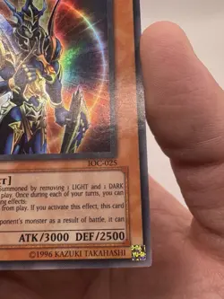 Yugioh Black Luster Soldier - Envoy Of The Beginning IOC-025 1st Edition - Image 5