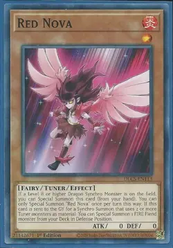 RED NOVA COMMON DLCS-EN113 NEAR MINT YUGIOH - Image 1