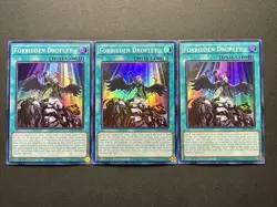 3x Forbidden Droplet | RA01-EN064 | Super Rares | NM | 1st Edition | YuGiOh! - Image 1
