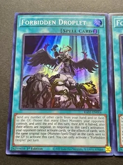 3x Forbidden Droplet | RA01-EN064 | Super Rares | NM | 1st Edition | YuGiOh! - Image 3