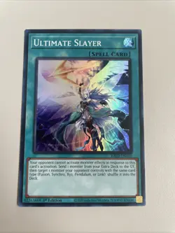 YUGIOH Super Rare Ultimate Slayer RA02-EN070 1st Edition - Image 1