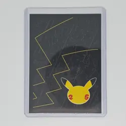 Birthday Pikachu 24/108 Black Star Promo Celebrations Pokemon Card With Sleeve - Image 2