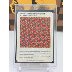 Louis Vuitton Takashi Murakami Monogram Cherry Blossom Trading Card 029 - Image 1