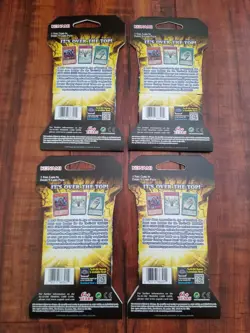 Lot of 4 - Yugioh Age Of Overlord 1st Edition English Blister Pack - Brand NEW 83717863014 - Image 2