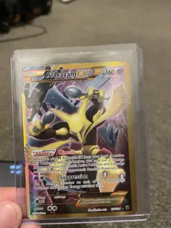 Alakazam EX 125/124 Fates Collide Secret Rare Pokemon Card MP/HP - Image 3