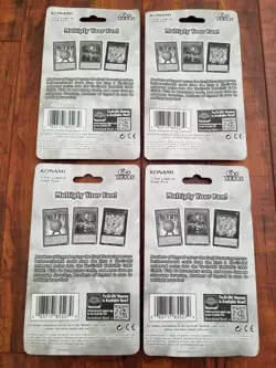 Lot of 4 - Yugioh Brothers Of Legend 1st Edition English Blister Pack - NEW - Image 2