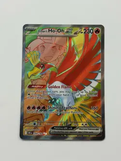 Ethan's Ho-Oh ex 209/182 SV Destined Rivals Ultra Rare NM Card SEE PICS - Image 1