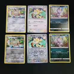 Meowth Pokemon Card Collection Set of 14 Cards Lot Bundle - Image 1