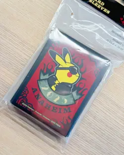 Pokemon World Championship Anaheim 2025 Pikachu Card Sleeves Sealed New - Image 3