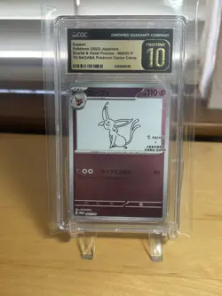 Pokemon Center Yu Nagaba Espeon Card 066/Sv-p CGC Pristine 10 - Image 1