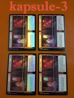 4x Ticket Booth & Tunnel of Hate | FOIL | Duskmourn: House of Horror | MTG Magic - Image 1