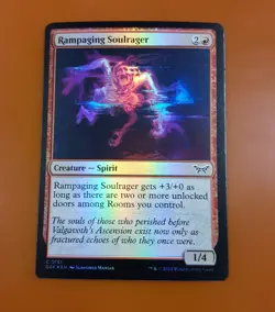 1x Rampaging Soulrager | FOIL | Duskmourn: House of Horror | MTG Magic Cards - Image 3