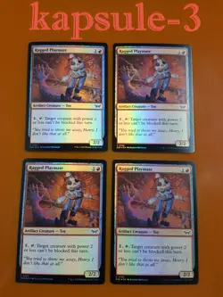 4x Ragged Playmate | FOIL | Duskmourn: House of Horror | MTG Magic Cards - Image 1
