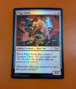 1x Piggy Bank | FOIL | Duskmourn: House of Horror | MTG Magic Cards - Image 3