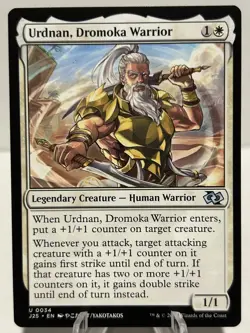 Urdnan, Dromoka Warrior (Anime) 34 U Foundations Jumpstart NM MTG - Image 1