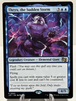 Thryx, the Sudden Storm (Anime) 65 R Foundations Jumpstart NM MTG - Image 1
