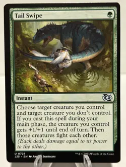 Tail Swipe 721 U Foundations Jumpstart NM MTG - Image 1