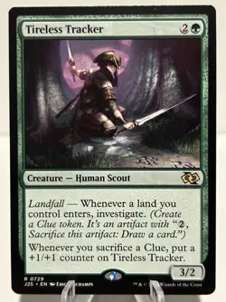 Tireless Tracker 729 R Foundations Jumpstart NM MTG - Image 1