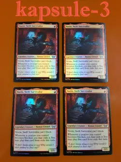 4x Norin, Swift Survivalist | FOIL | Duskmourn: House of Horror | MTG Magic - Image 1