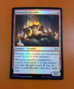 1x Irreverent Gremlin | FOIL | Duskmourn: House of Horror | MTG Magic Cards - Image 3