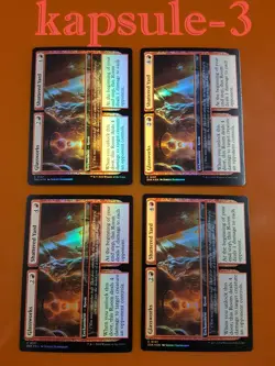 4x Glassworks & Shattered Yard | FOIL | Duskmourn: House of Horror | MTG Magic - Image 1