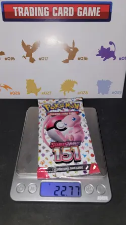 22.77g SEALED, In Hand, Eng Pokemon 151 MEW Booster Pack - HeavyU God PackU - Image 1