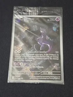 SEALED! Mewtwo 052 Sv: Scarlet & Violet Promo Cards Holo POKEMON TCG NEAR MINT - Image 1