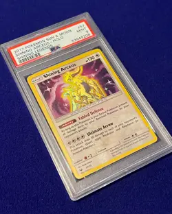PSA 9 Shining Arceus #57 Sun Moon Shining Legends 2017 Pokemon MINT - Image 2
