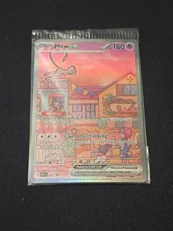SEALED! Mew ex 053 Sv: Scarlet & Violet Promo Cards Holo POKEMON TCG NEAR MINT - Image 1
