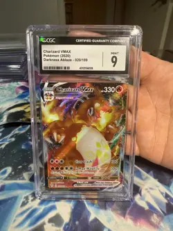 2020 Pokemon Darkness Ablaze - Charizard VMAX 020/189 - CGC Mint 9 - Image 1