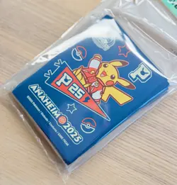 Pokemon World Championship Anaheim 2025 Pikachu Sleeves Varsity NEW - Image 2
