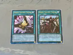 Triple Tactics Thrust + Triple Tactics Talent | Ultra Rare | NM | YuGiOh! - Image 1