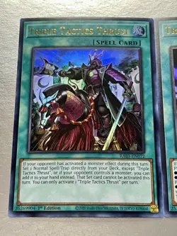 Triple Tactics Thrust + Triple Tactics Talent | Ultra Rare | NM | YuGiOh! - Image 3