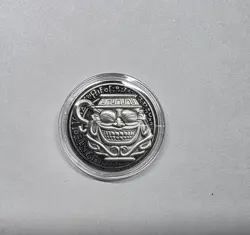 Yugioh YCS Pre-Registration Metal Coin - Pot Of Greed - Silver - Image 1
