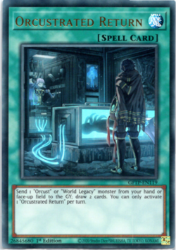 Orcustrated Return - GFTP-EN119 - Ultra Rare - 1st Edition Yugioh - Image 1