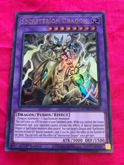 YuGiOh! Secreterion Dragon - M/NM - DUAD-EN037 - Ultra Rare - Image 1