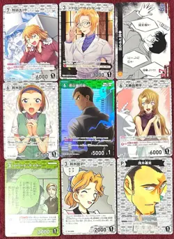 [SC] ya143 Detective Conan: The Black Shadow Invasion Card Game R Set Kaito Kid - Image 1