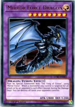 Mirror Force Dragon - LCKC-EN062 - Ultra Rare - 1st Edition - Yugioh - Image 1