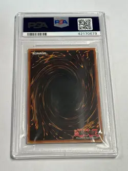 Yugioh PSA 10 2002 Celtic Guardian LOB-007 Super Rare 1st Edition WAVY *0679 - Image 2