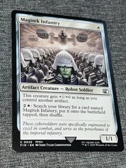 Magitek Infantry - 0025 - Final Fantasy - MTG - NM/M - Image 1