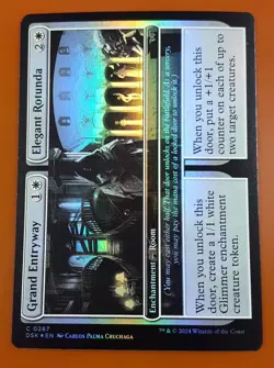 1x Grand Entryway & Elegant Rotunda (0287) | FOIL | Duskmourn | MTG Magic Cards - Image 1