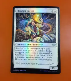 1x Glimmer Seeker | FOIL | Duskmourn: House of Horror | MTG Magic Cards - Image 3