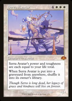 MTG Serra Avatar (Retro) [Dominaria Remastered] Near Mint - Image 1