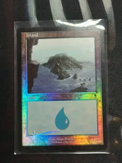 Island (335) Odyssey Foil-MTG- #335 - Image 1
