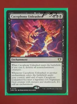 Cacophony Unleashed - CMM 0730 NM - MTG Magic - Image 1