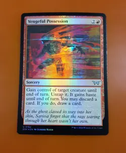 1x Vengeful Possession | FOIL | Duskmourn: House of Horror | MTG Magic Cards - Image 3
