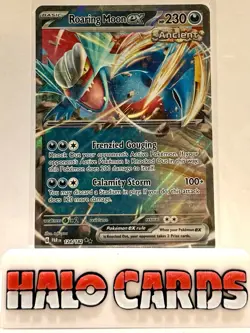 PACK FRESH ROARING MOON EX 124/182 PARADOX RIFT POKEMON TCG LM1 - Image 1