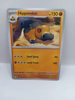 Pokemon Prismatic Evolutions Singles Hippowdon 053/131 Mint - Image 1